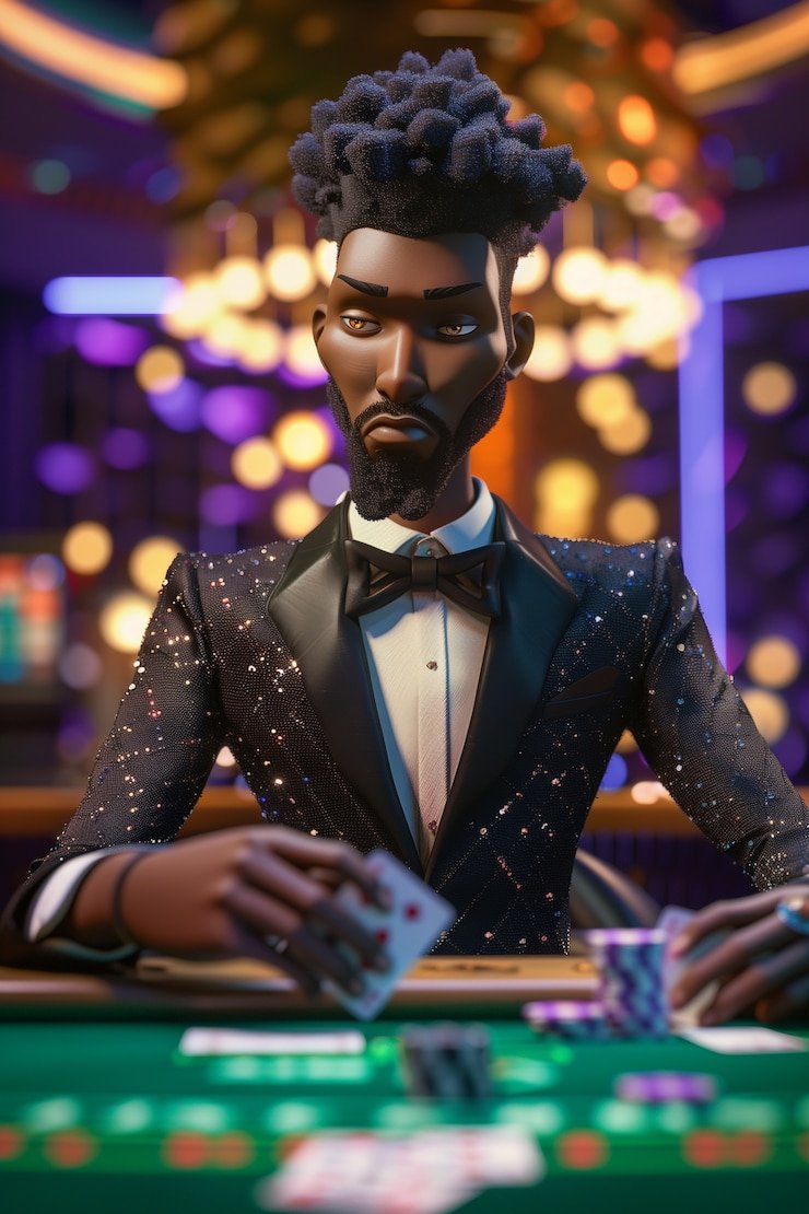Dealer profesional poker338 menjelaskan aturan Dragon Tiger kepada pemain baru